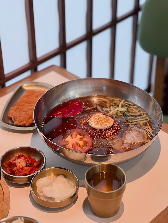 Mì Naengmyeon làm từ kiều mạch mang cảm giác thanh mát. Nguồn: cheongsujeongsg