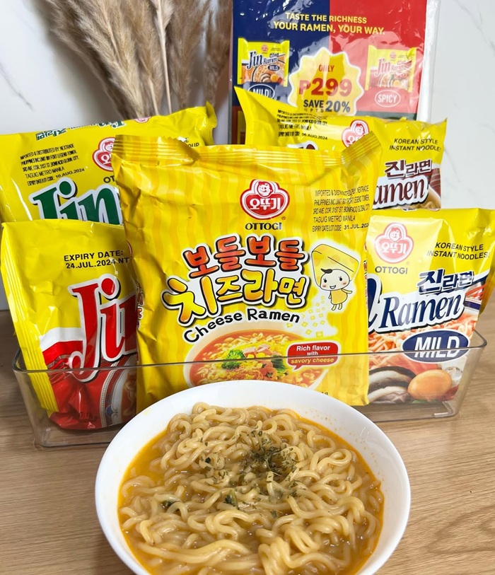Jin Ramen Spicy (Ottogi)- Mì truyền thống cực dễ ăn. Nguồn: iammiaarias