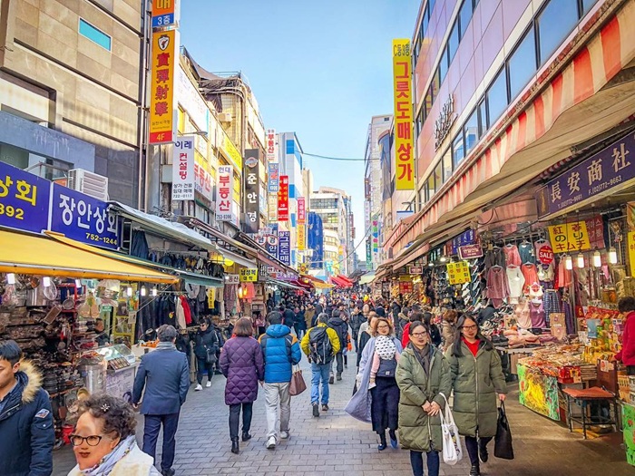 Chợ Namdaemun - Biểu tượng truyền thống lâu đời & giá rẻ. Nguồn: sweetandtastytv